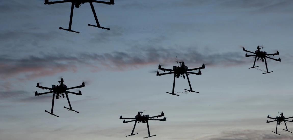 Intelligent Drone Swarm Coordination Systems and Autonomous Aerial Surveillance Frameworks
