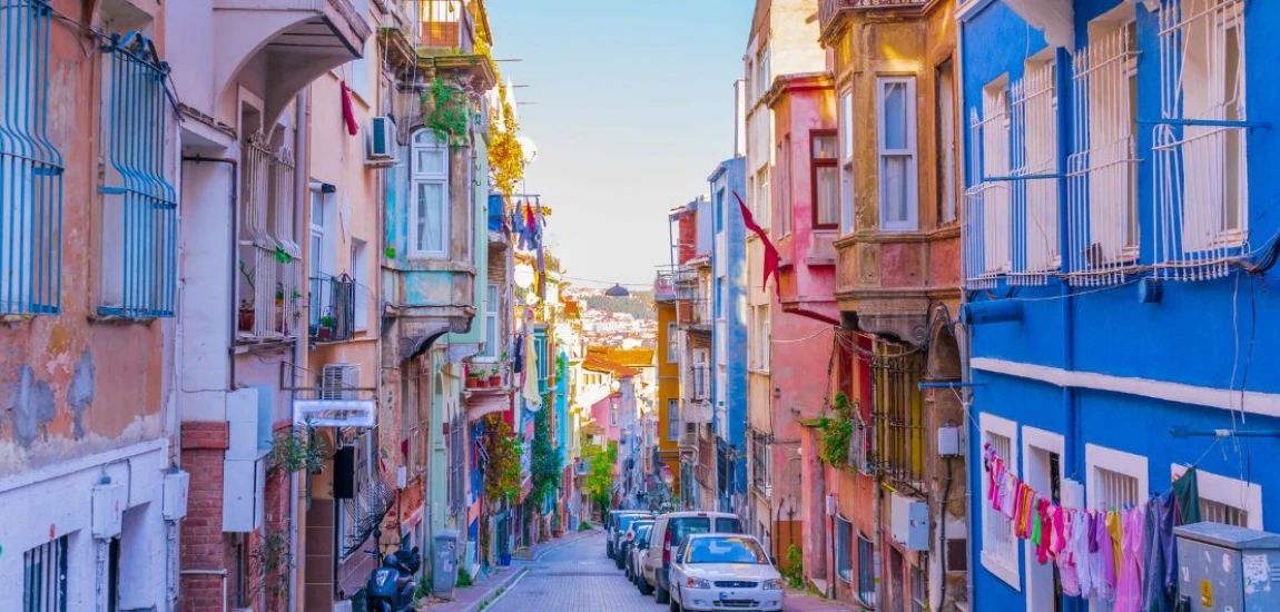 Towns Where Every Building Is Painted the Same Color